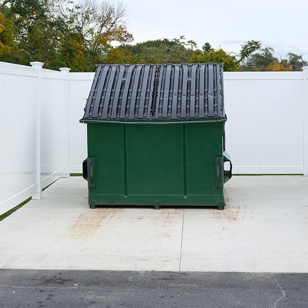 we provide customizable service prepare for our commercial dumpsters, with options ranging from daily to regular monthly pickup